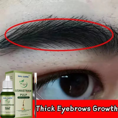 sérum de croissance pour sourcils pour des sourcils épais et naturels, favorisant la densité et la repousse rapide.